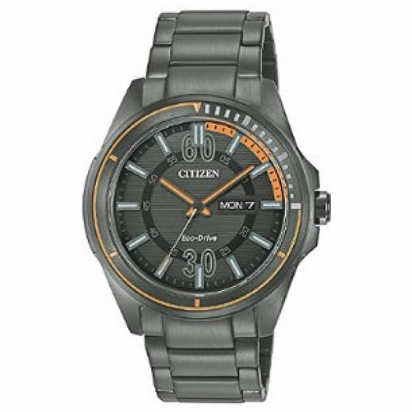 Citizen Htm Three-Hand Stainless Steel Men'S Watch #